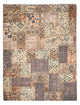 Patchwork-tæppe 240x317cm - Perserteppich Wollteppich