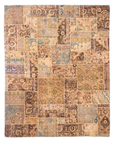 Patchwork-tæppe 242x305cm - Perserteppich Wollteppich