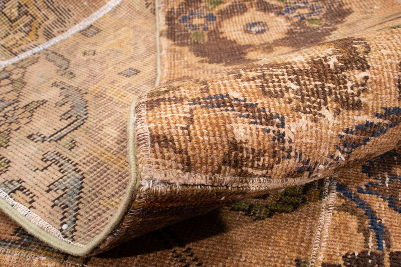 Patchwork-tæppe - 305 x 242 cm - flerfarvet