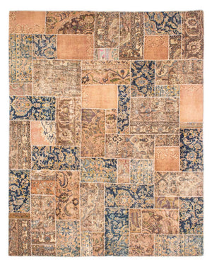 Patchwork-tæppe - 304 x 242 cm - flerfarvet
