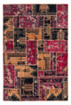 Patchwork-tæppe 244x164cm - Perserteppich Wollteppich
