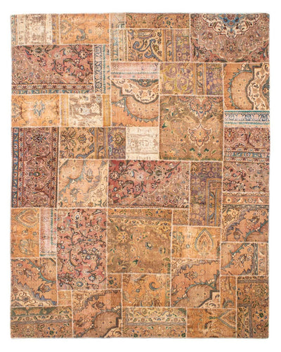 Patchwork-tæppe 241x301cm - Perserteppich Wollteppich