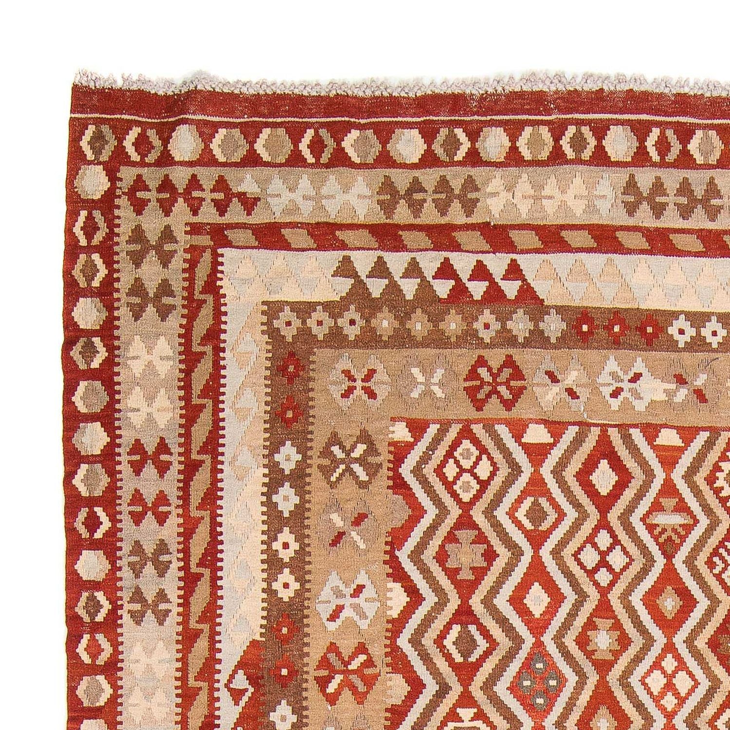 Kelim Carpet - Splash - 271 x 212 cm - flerfarvet