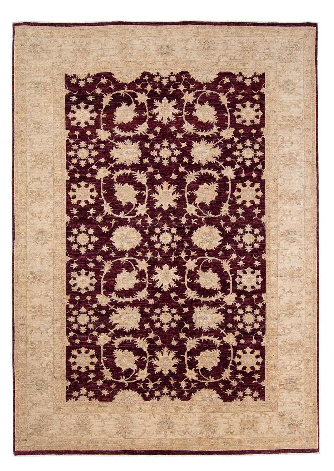 Ziegler Carpet - 345 x 249 cm - mørkerød