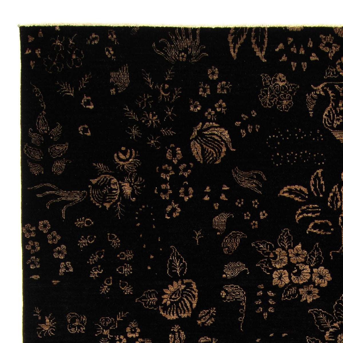 Orientalsk tæppe - 350 x 246 cm - mørkeblå