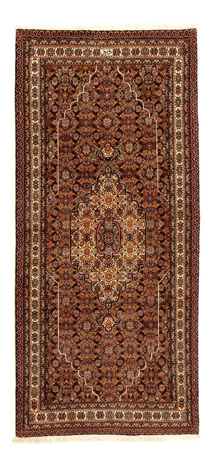 Løber Persisk tæppe - Nomadisk - 250 x 110 cm - brun