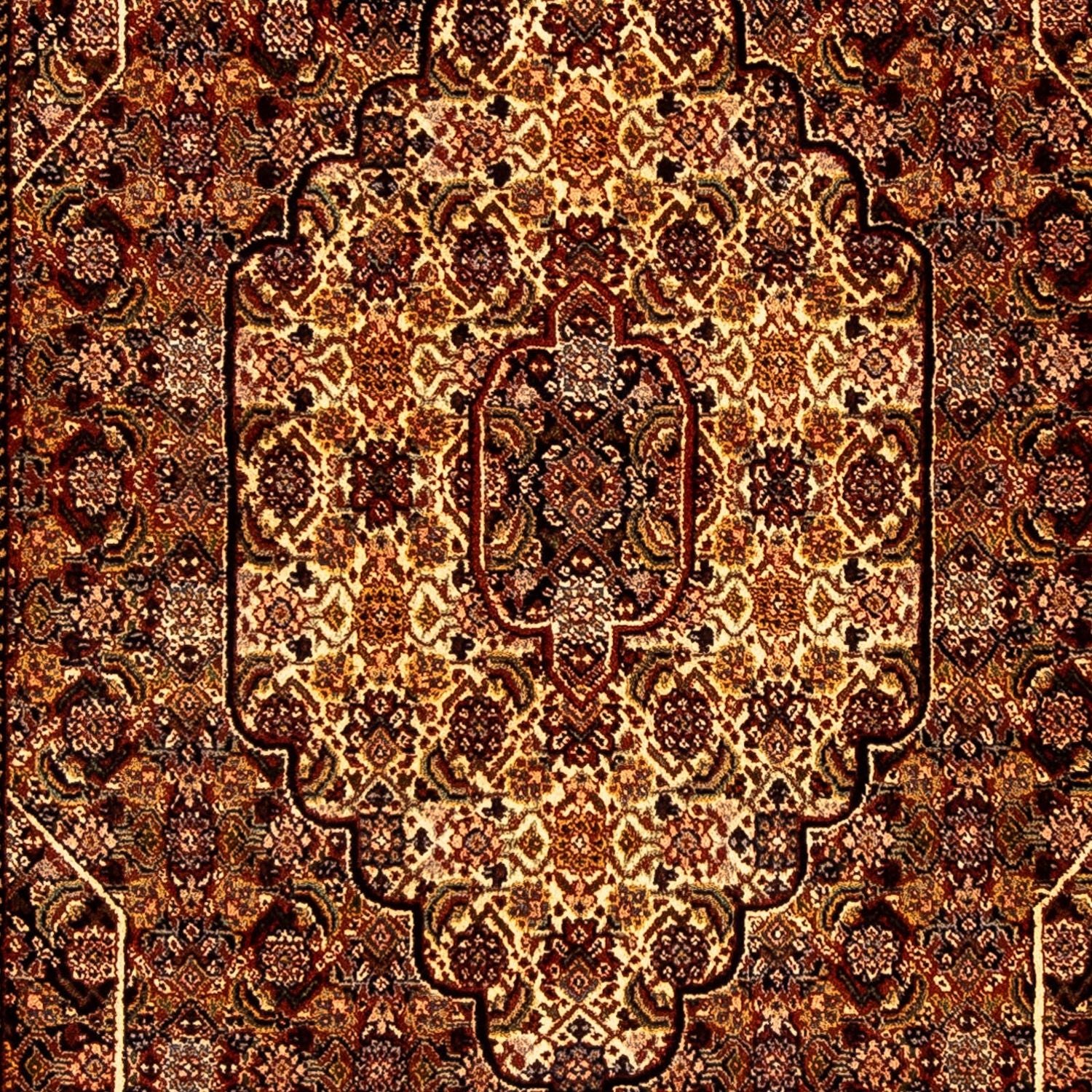 Løber Persisk tæppe - Nomadisk - 250 x 110 cm - brun