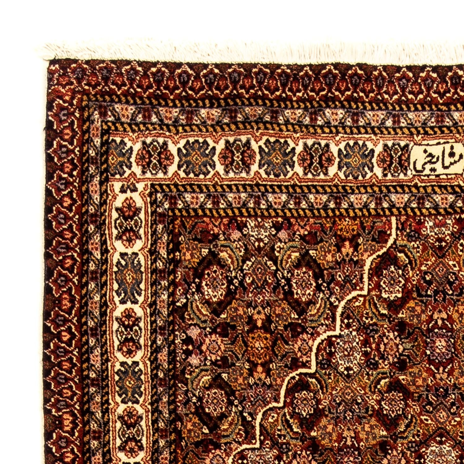 Løber Persisk tæppe - Nomadisk - 250 x 110 cm - brun