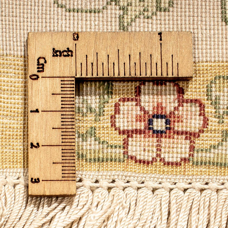 Silketæppe - Hereke Silk - Premium - 375 x 277 cm - beige