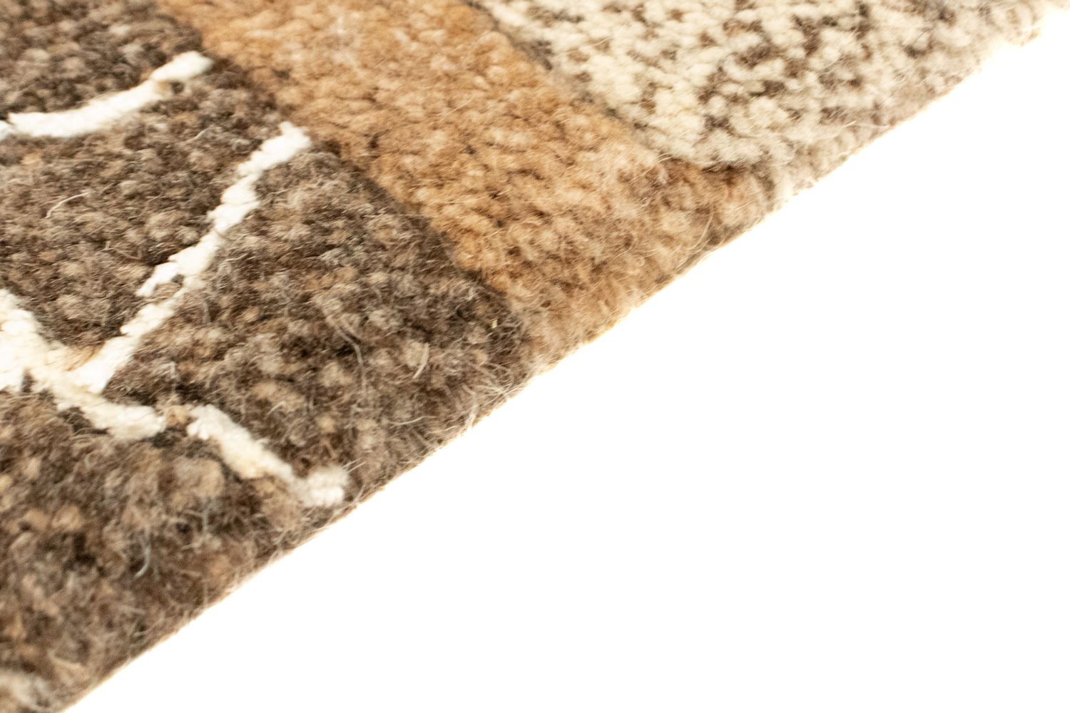 Nepal Tæppe - 138 x 73 cm - beige