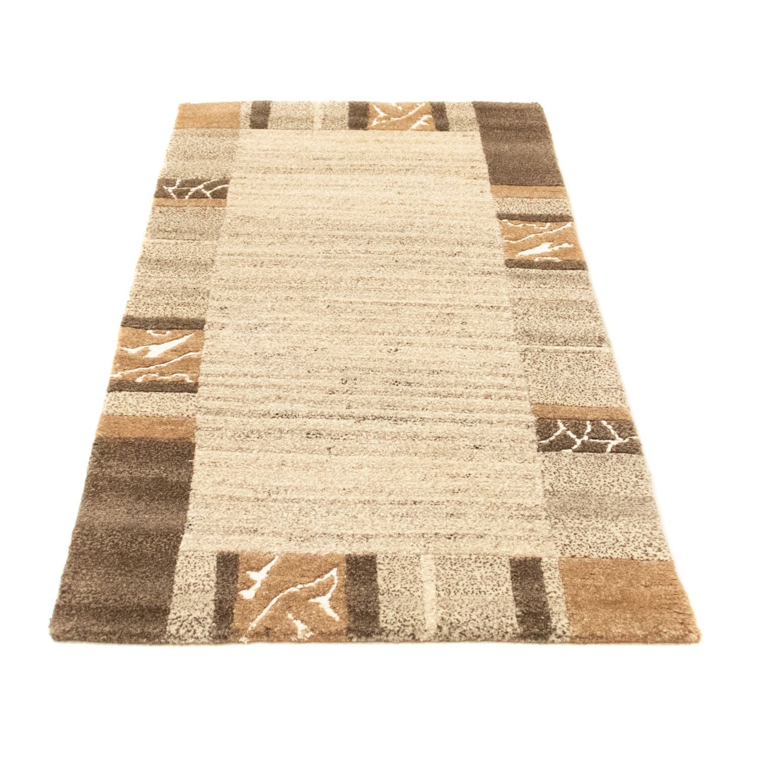 Nepal Tæppe - 138 x 73 cm - beige