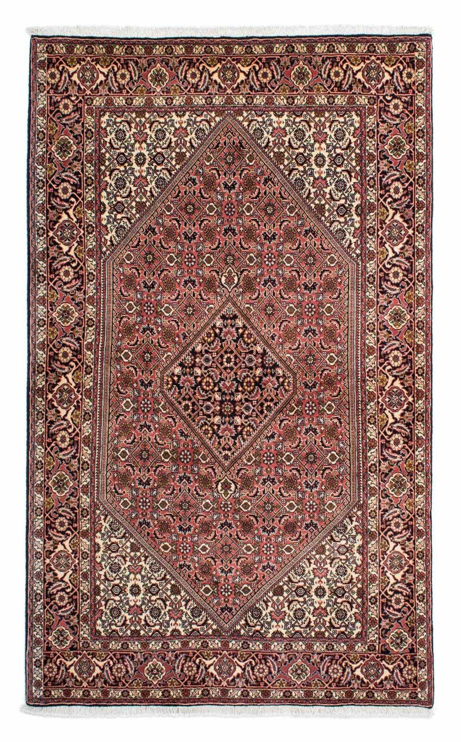 Persisk tæppe - Bijar - 227 x 137 cm - rød