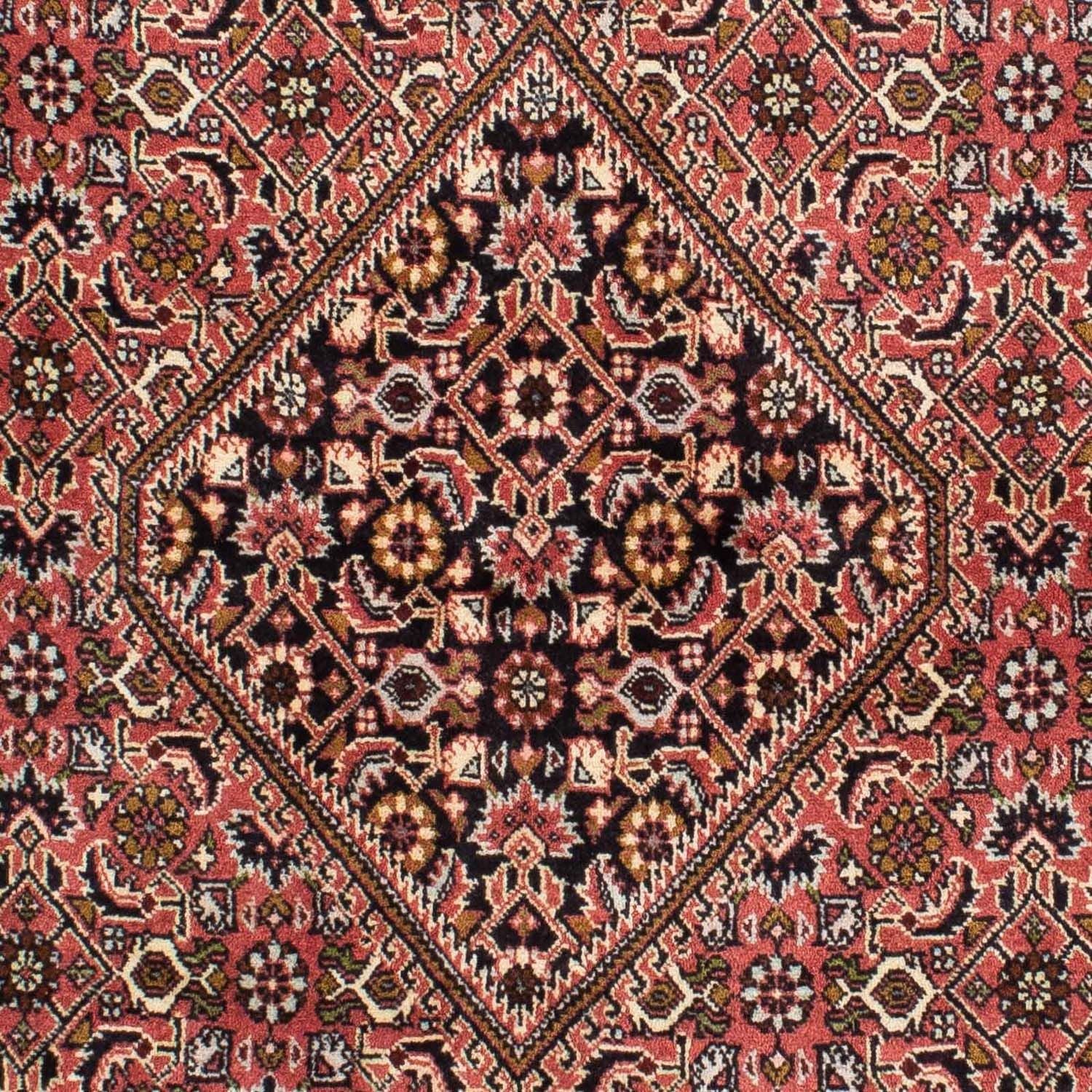 Persisk tæppe - Bijar - 227 x 137 cm - rød