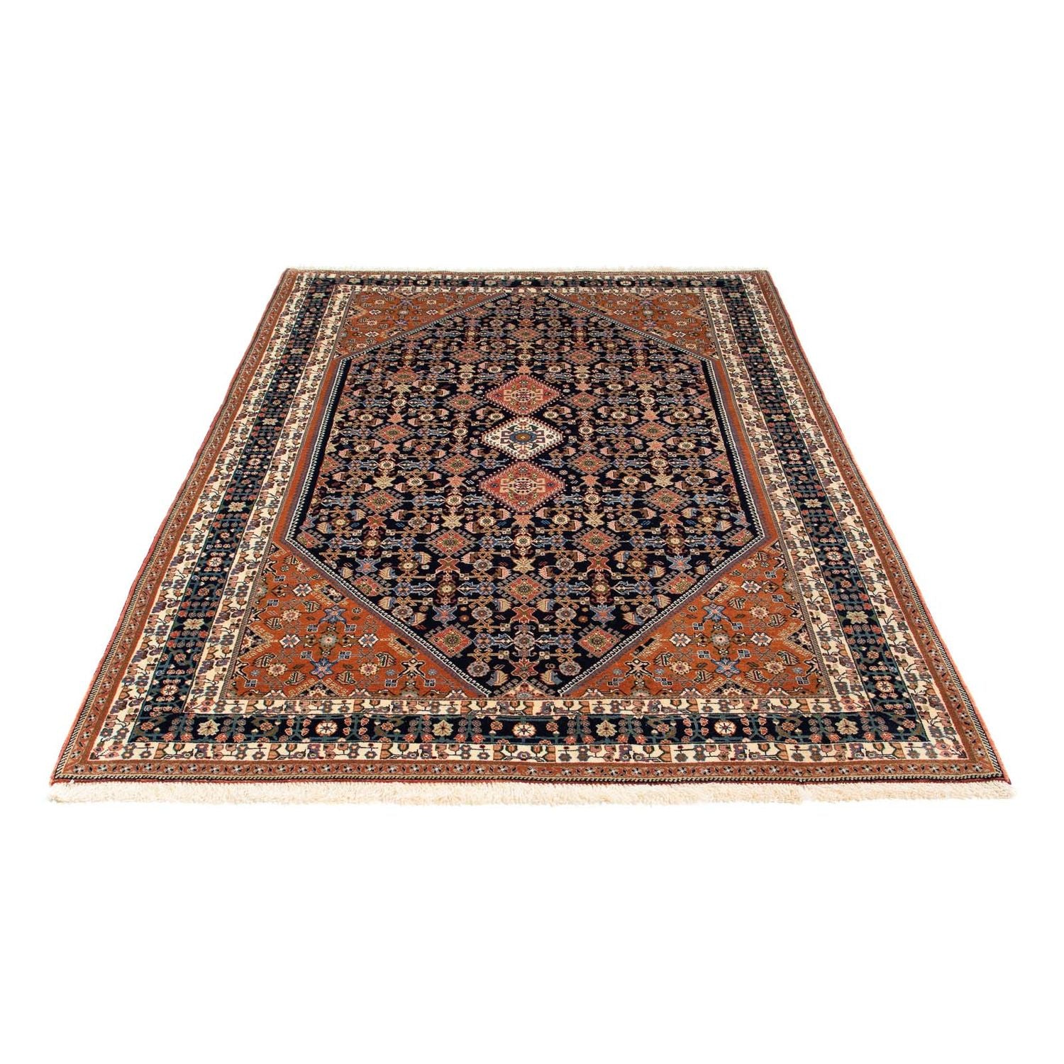 Gabbeh-tæppe - Kashkuli Persisk - 213 x 143 cm - brun