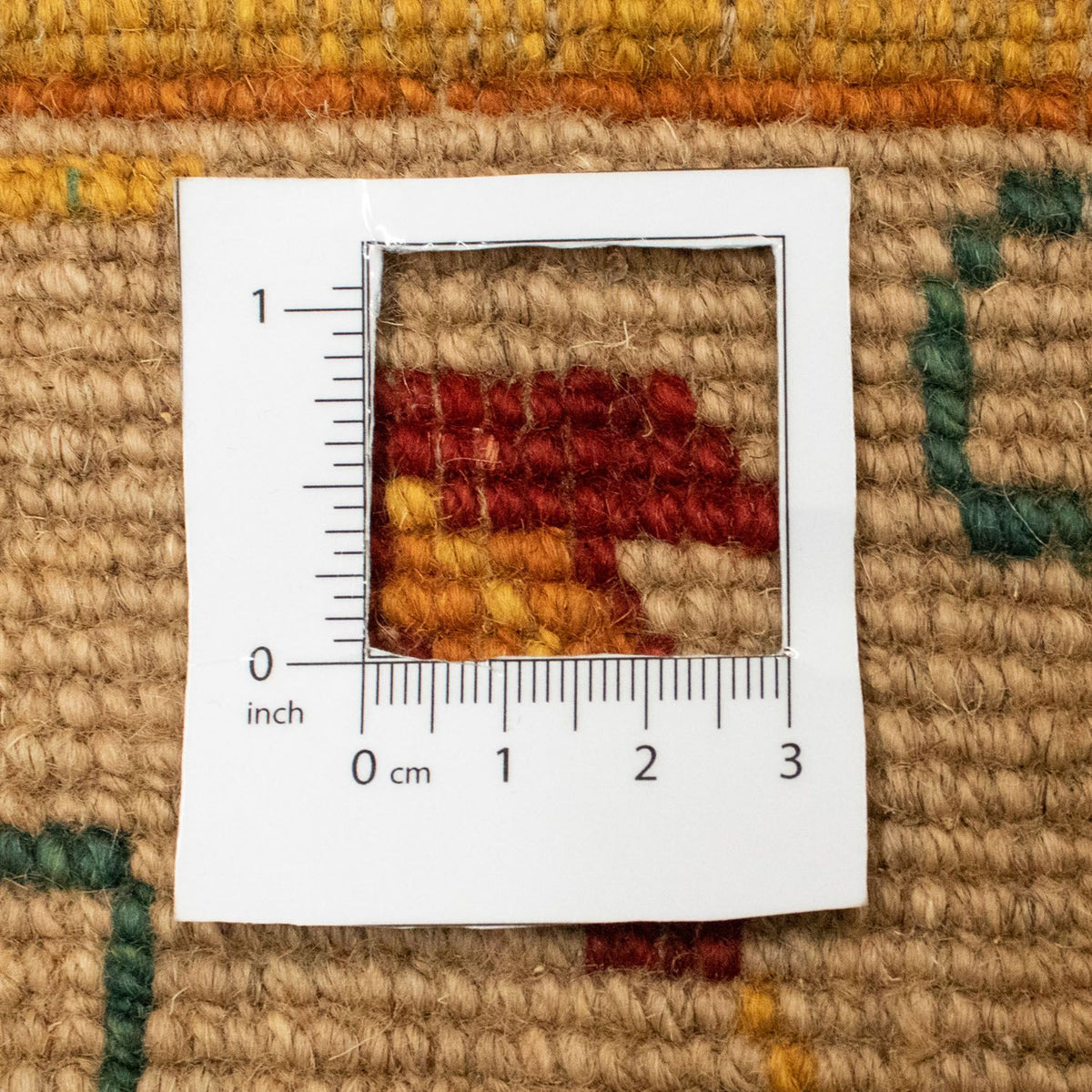 Kelim-tæppe - orientalsk - 178 x 120 cm - beige