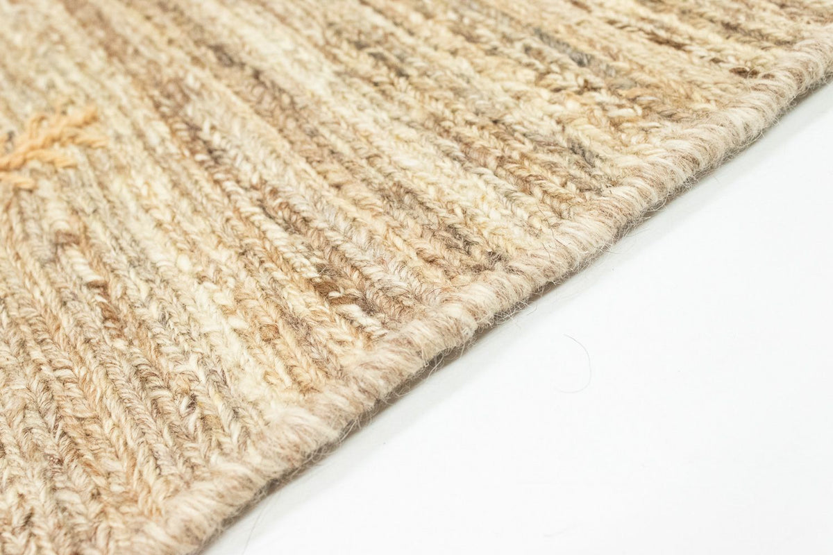 Gabbeh-tæppe - Persisk - 135 x 69 cm - beige