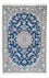 Persisk tæppe - Nain - Royal - 170 x 108 cm - blå