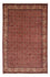 Persisk tæppe - Bijar - 298 x 200 cm - mørkerød