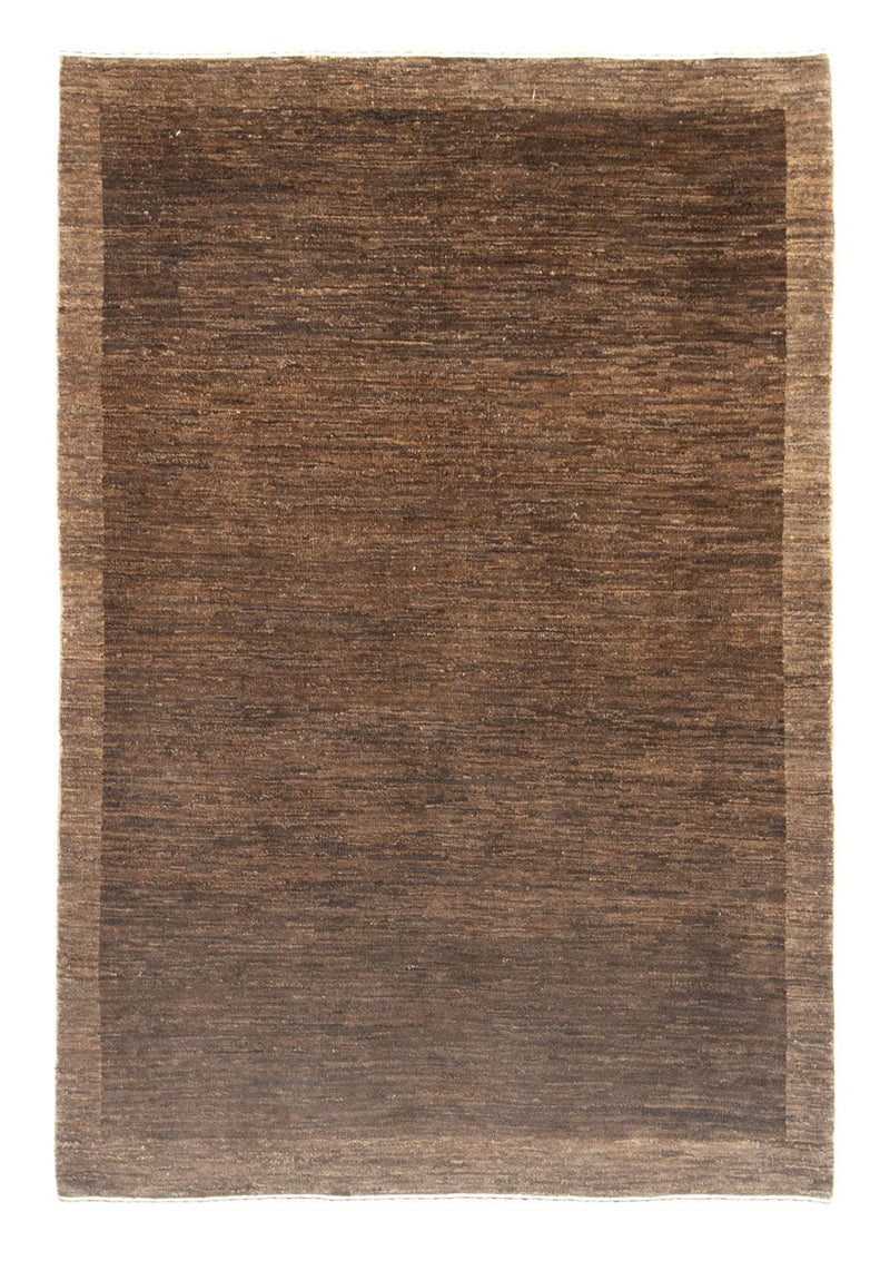Gabbeh-tæppe - Indus - 188 x 132 cm - mørkebrun