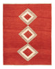 Persisk Gabbeh Tæppe 150x190cm - Perserteppich Wollteppich