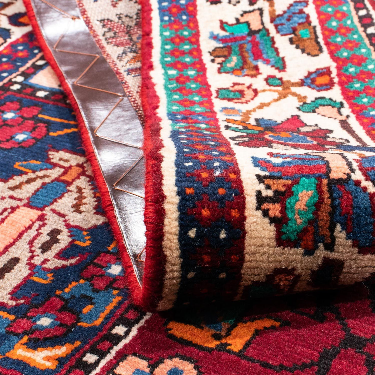 Løber Persisk tæppe - Nomadisk - 396 x 103 cm - flerfarvet