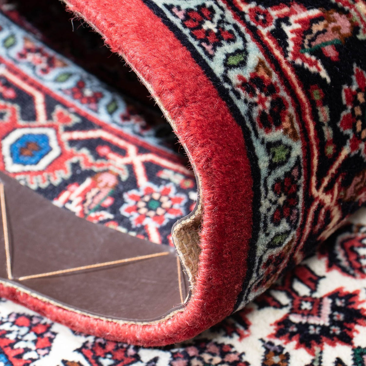 Løber Persisk tæppe - Bijar - 208 x 73 cm - rød