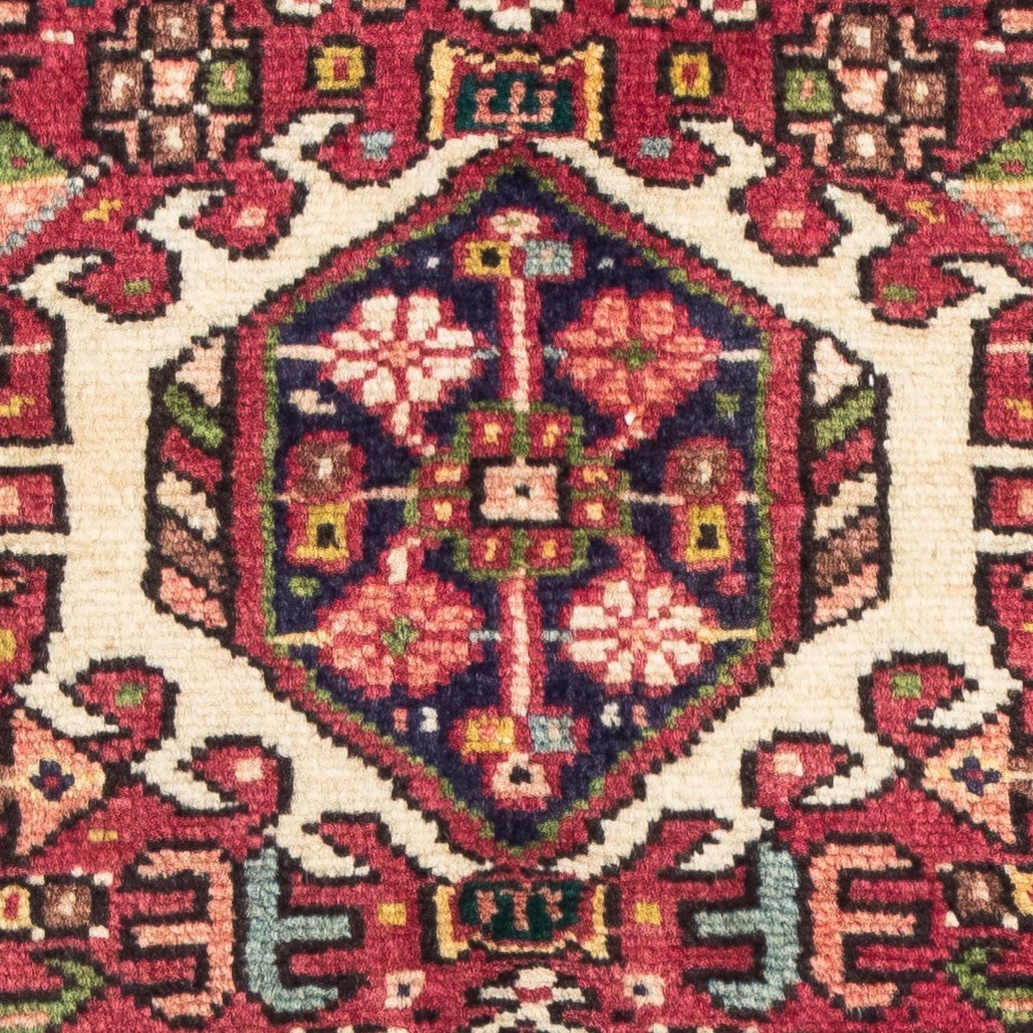 Persisk tæppe - Nomadisk - 86 x 65 cm - flerfarvet