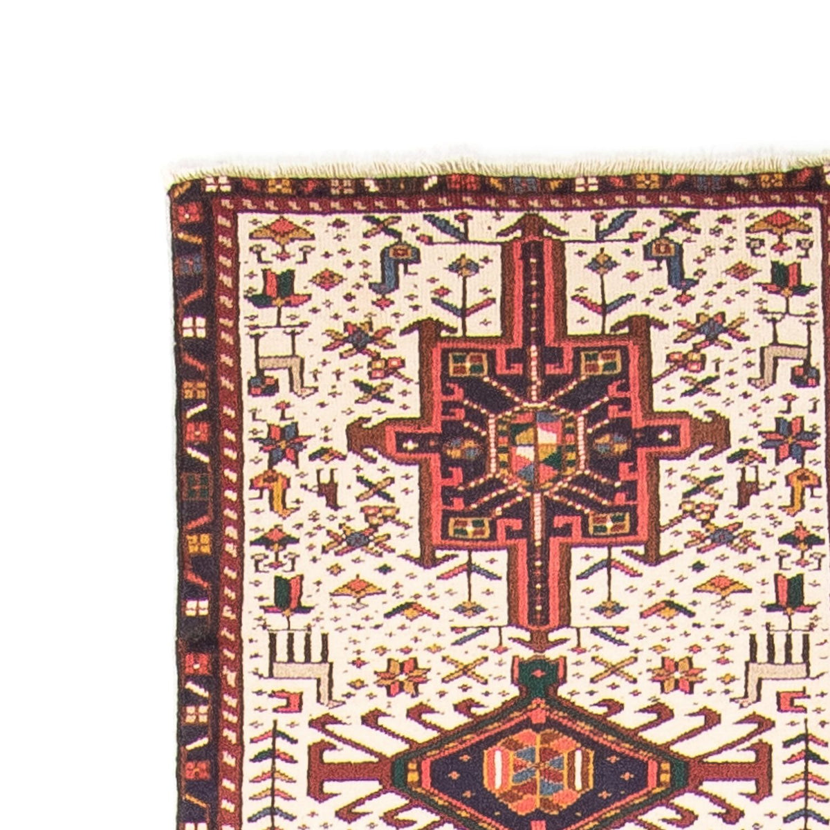 Qaraja Tæppe 66x432cm - Persisk tæppe