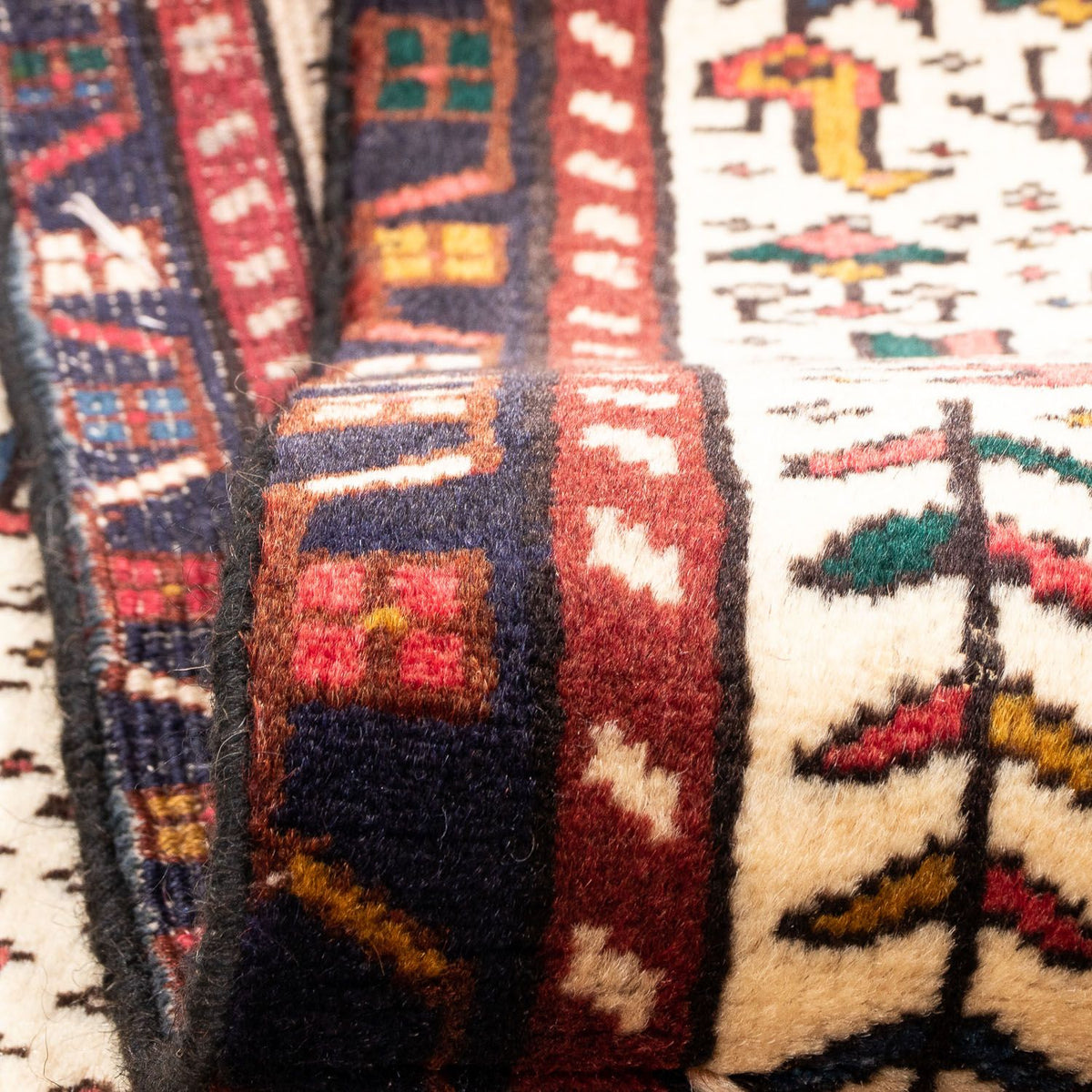 Løber Persisk tæppe - Nomadisk - 432 x 66 cm - beige