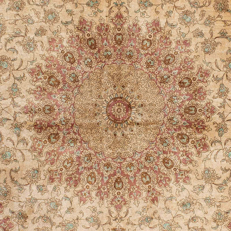 Persisk tæppe - Ghom - 198 x 134 cm - beige