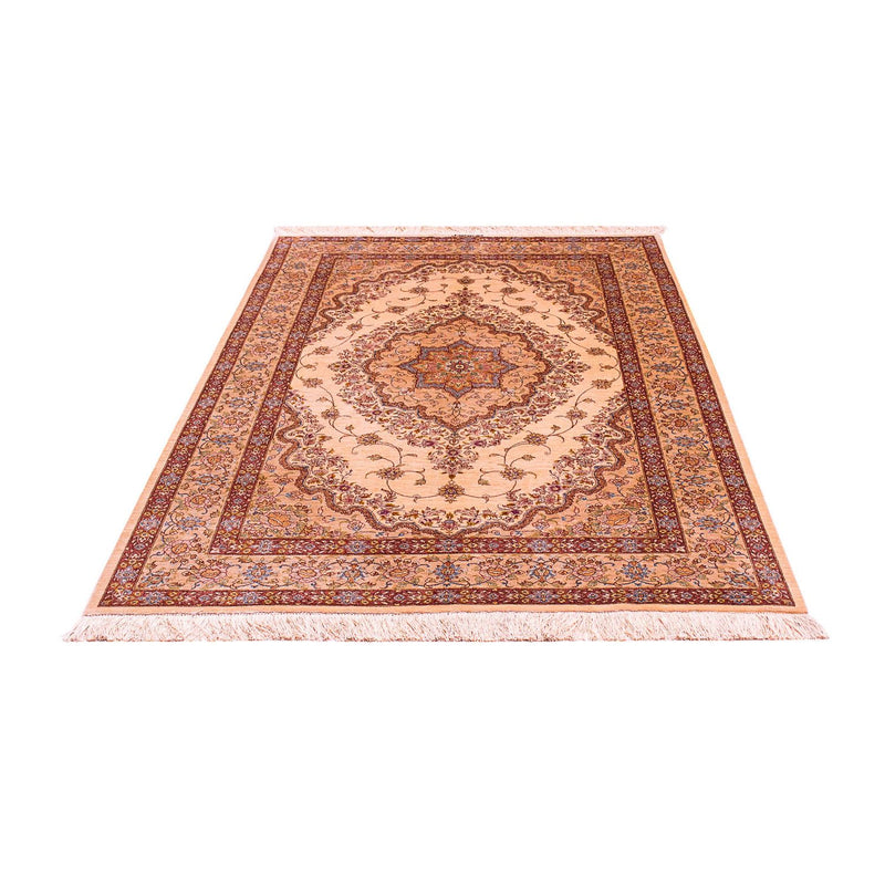 Silketæppe - Ghom Silk - Premium - 188 x 130 cm - beige