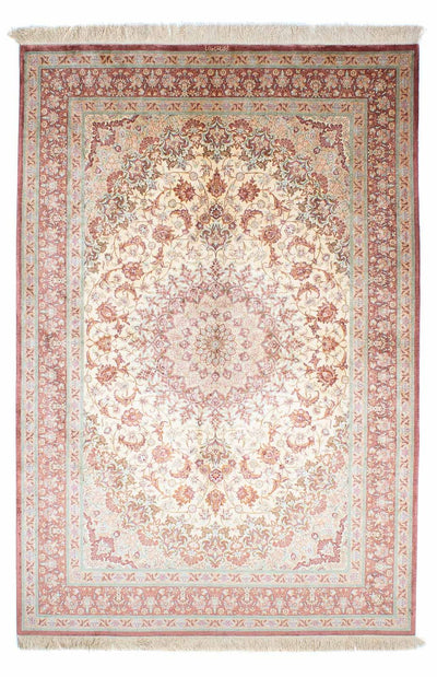 Qom Tæppe 159x238cm - Persisk tæppe