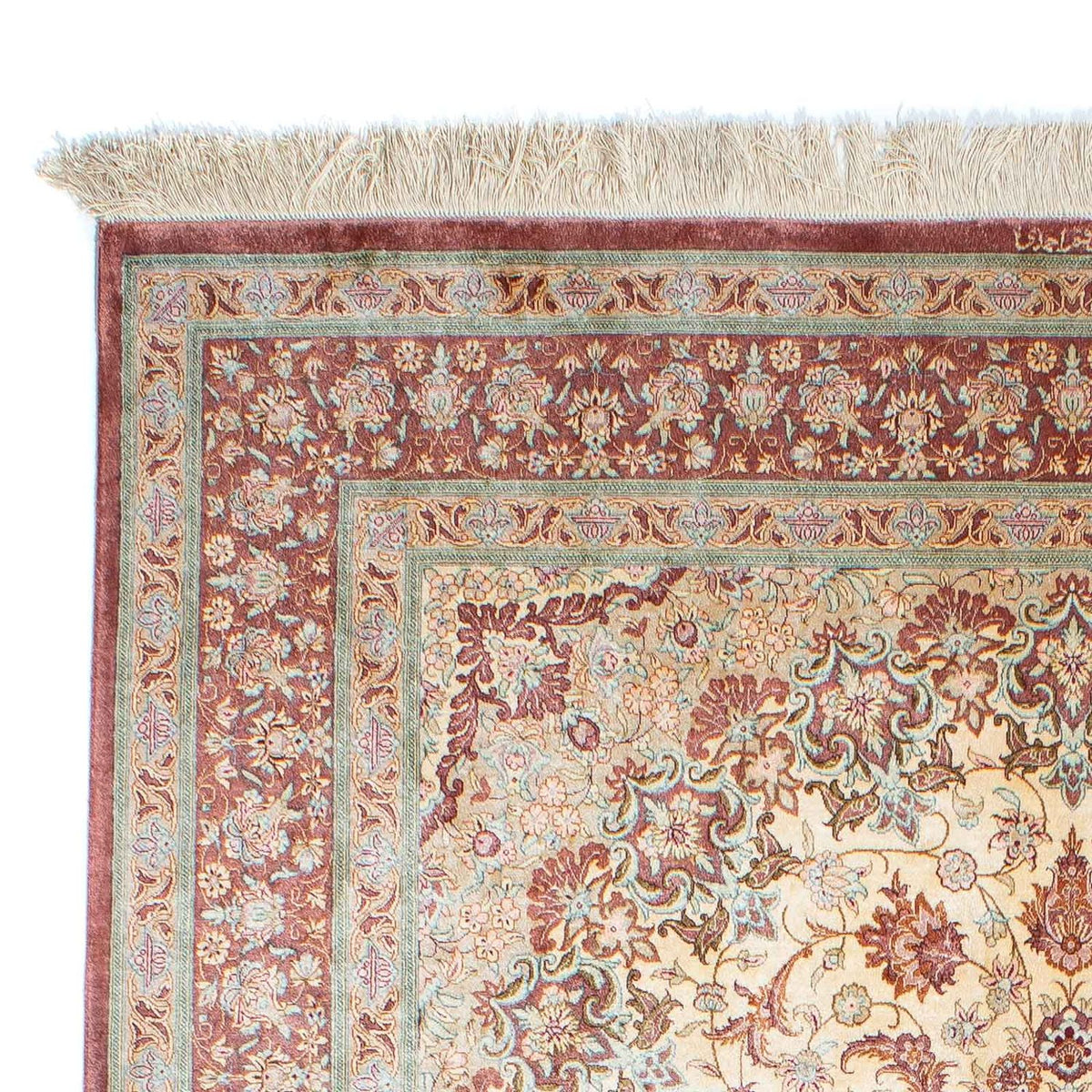 Qom Tæppe 159x238cm - Persisk tæppe