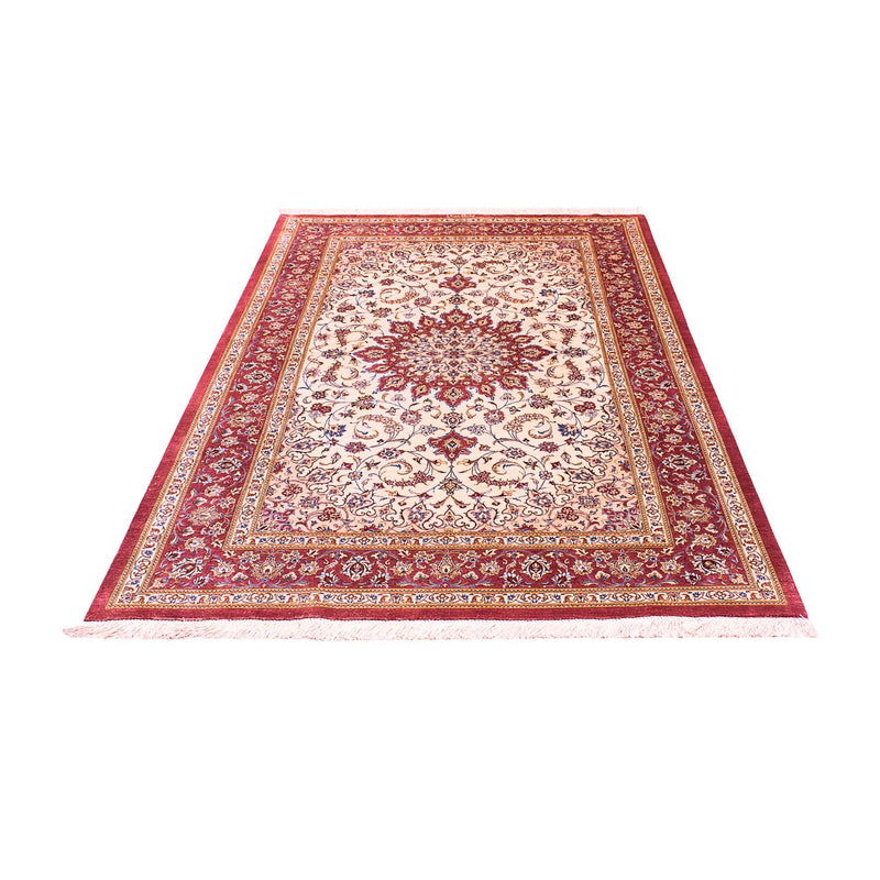 Silketæppe - Ghom Silk - Premium - 200 x 128 cm - beige