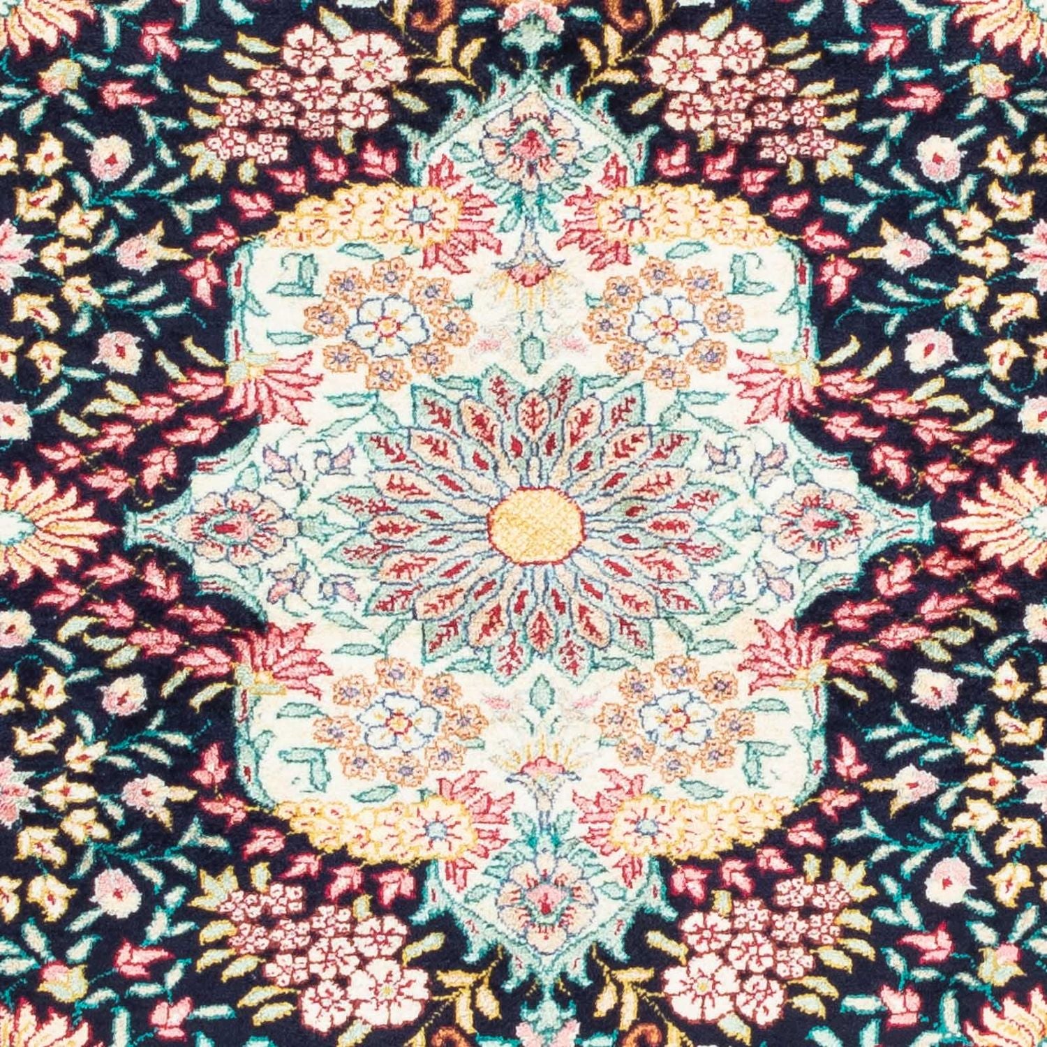 Persisk tæppe - Ghom - 130 x 81 cm - beige