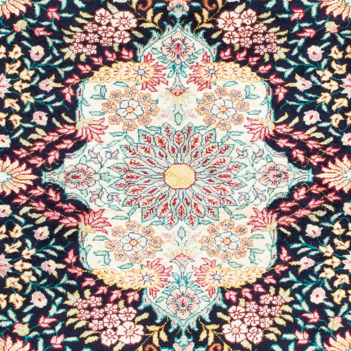 Persisk tæppe - Ghom - 130 x 81 cm - beige