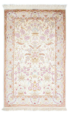 Persisk tæppe - Ghom - 155 x 95 cm - beige
