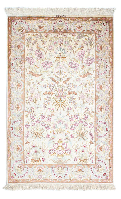 Qom Tæppe 95x155cm - Persisk tæppe