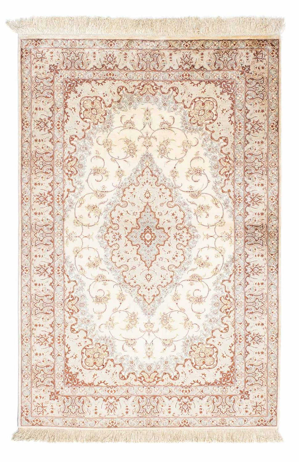 Persisk tæppe - Ghom - 155 x 97 cm - beige