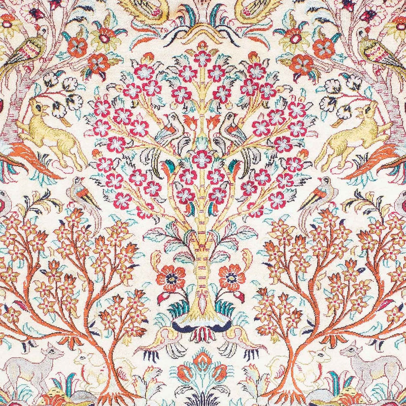 Persisk tæppe - Ghom - 148 x 100 cm - beige