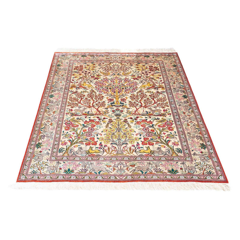 Persisk tæppe - Ghom - 148 x 100 cm - beige