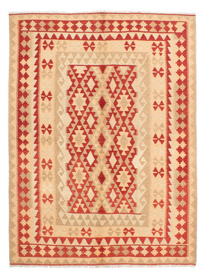 Kelim-tæppe - orientalsk - 239 x 165 cm - beige