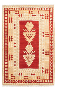 Kelim-tæppe - orientalsk - 256 x 173 cm - beige