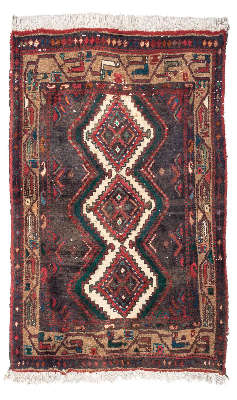 Persisk tæppe - Nomadisk - 115 x 78 cm - rød