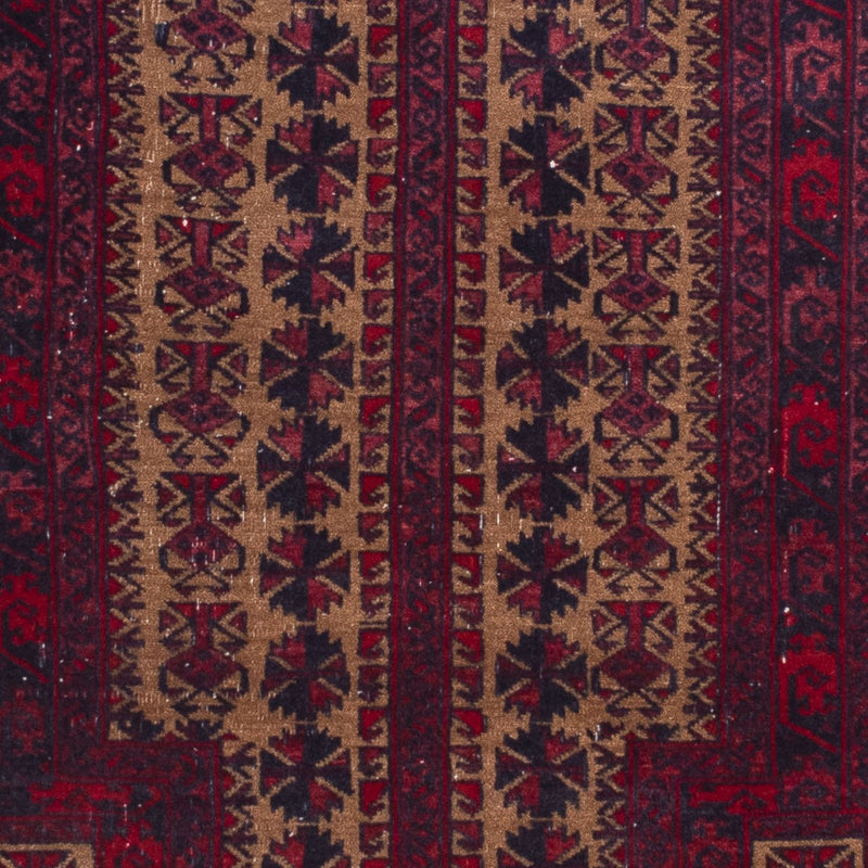 Baluch-tæppe - 125 x 92 cm - mørkerød