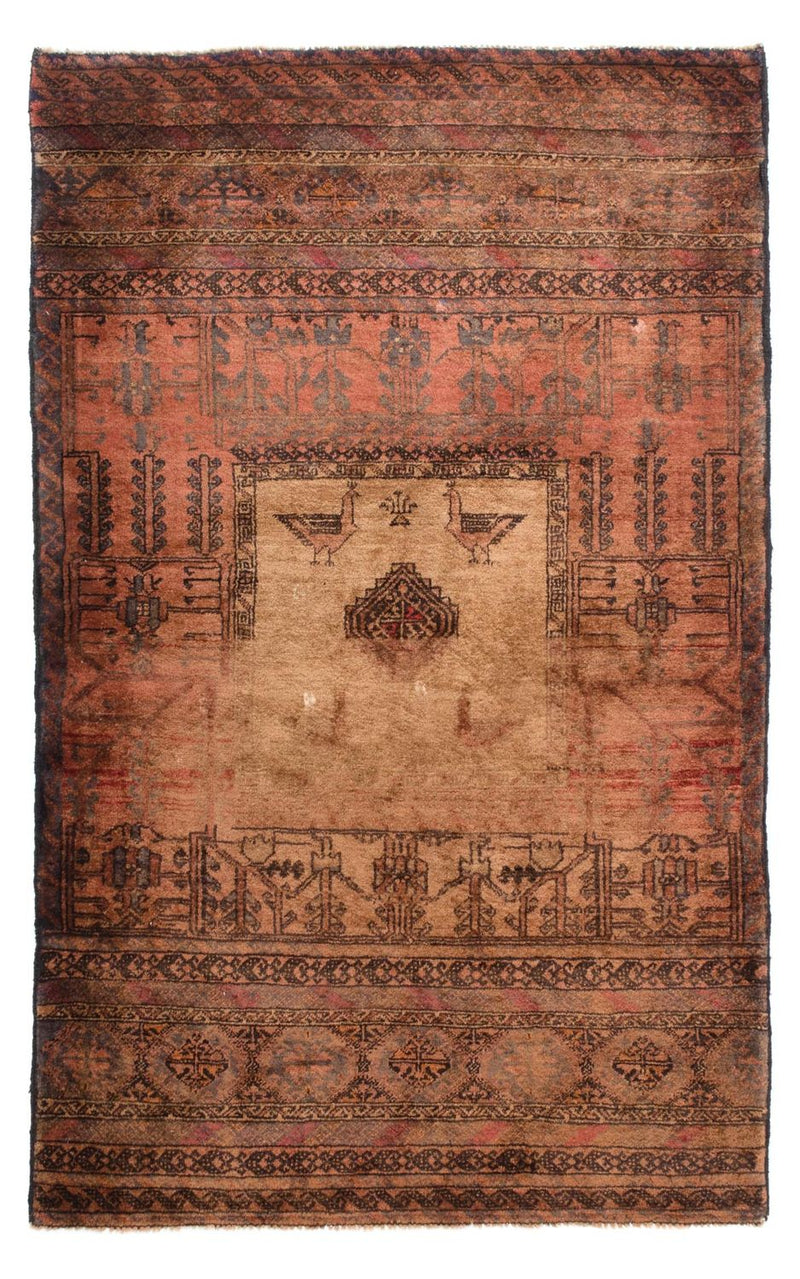 Baluch-tæppe - 172 x 105 cm - brun