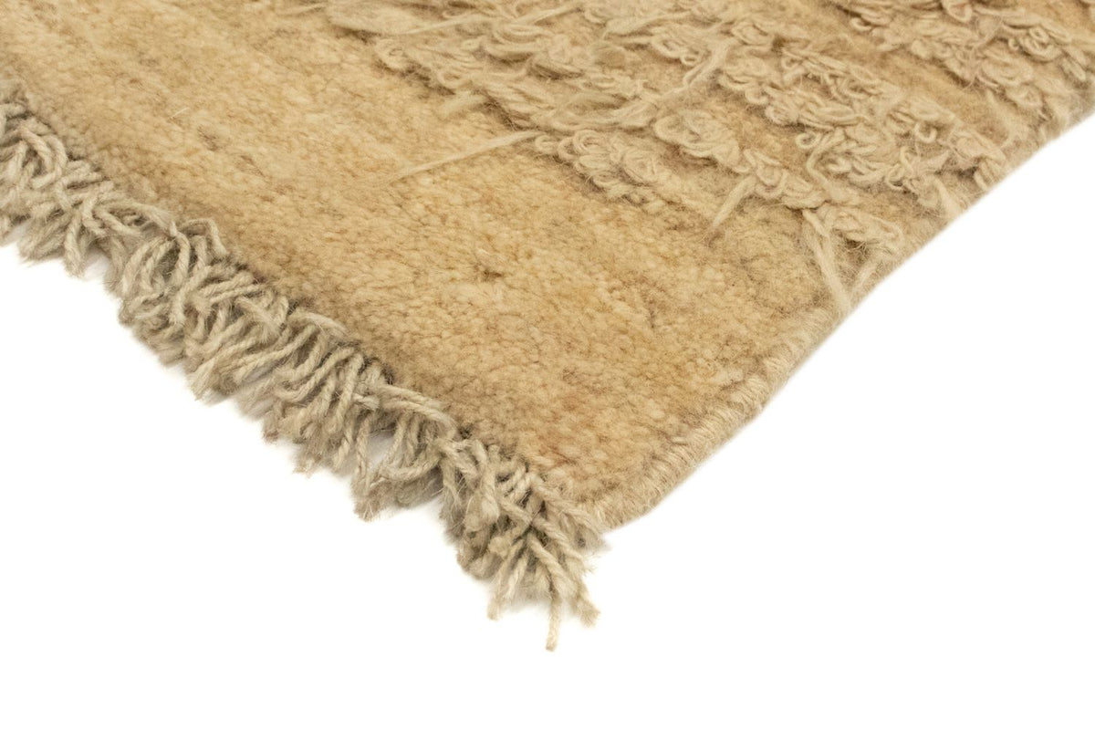 Gabbeh-tæppe - Persisk - 127 x 77 cm - beige