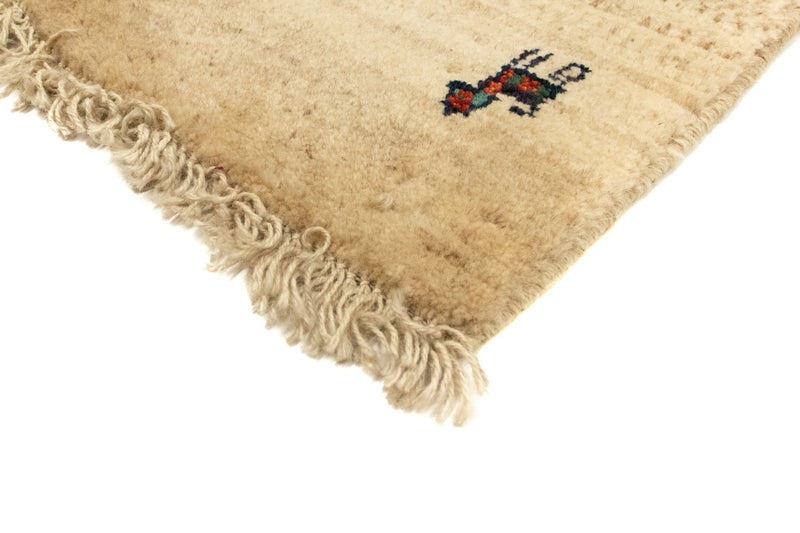Gabbeh-tæppe - Persisk - 133 x 78 cm - beige