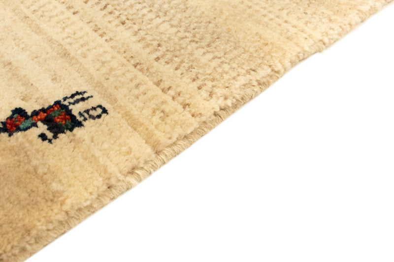 Gabbeh-tæppe - Persisk - 133 x 78 cm - beige