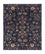 Orientalsk tæppe - 300 x 246 cm - mørkeblå